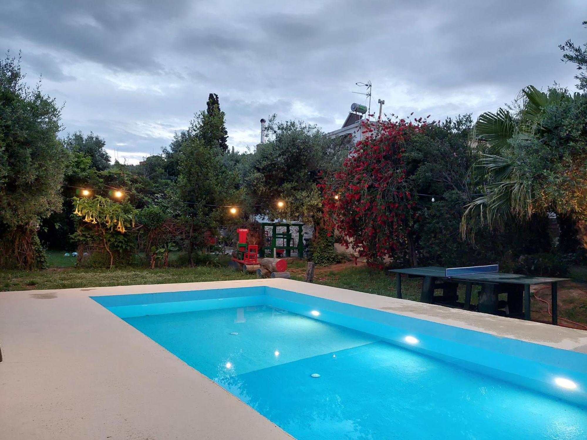 Apartament Sofiana'S Garden Retreat With Private Pool Dhrapaniás Pokój zdjęcie