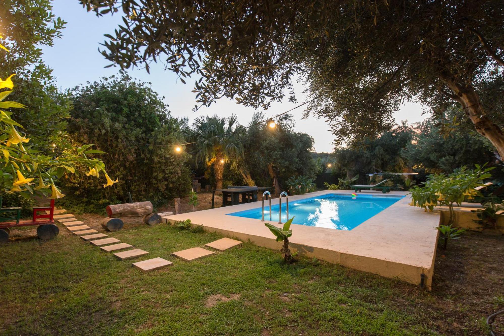 Apartament Sofiana'S Garden Retreat With Private Pool Dhrapaniás Zewnętrze zdjęcie