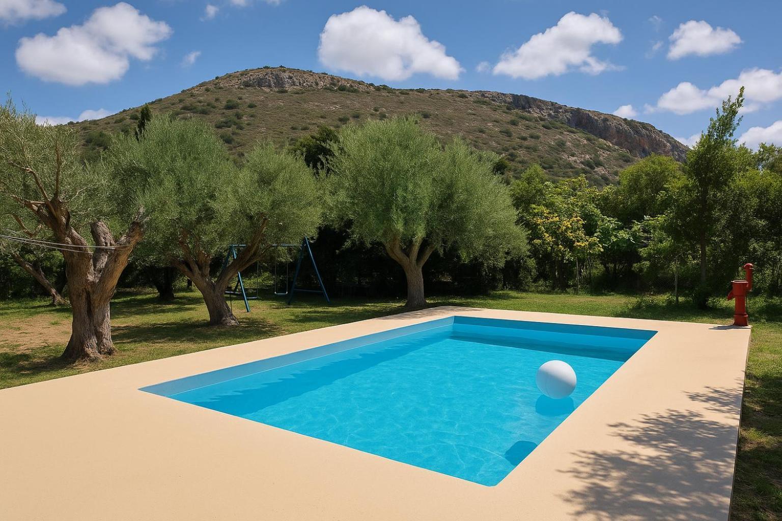 Apartament Sofiana'S Garden Retreat With Private Pool Dhrapaniás Zewnętrze zdjęcie